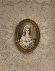 Portret van een Vestaalse Maagd