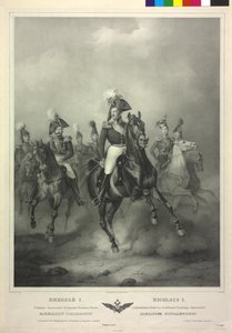 Ruiterportret Nicolaas I door Friedrich Jentzen