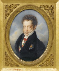 Aartshertog Lodewijk van Oostenrijk (1784-1864) door Friedrich Johann Gottlieb Lieder