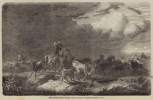 De Naderende Storm door Friedrich Johann Voltz