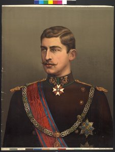 Koning van Roemenië Ferdinand I door Friedrich Kaiser