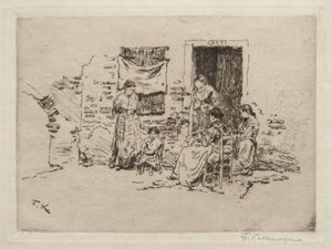 Chioggia door Friedrich Kallmorgan