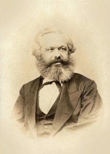 Portret van Karl Marx (1818-1883)