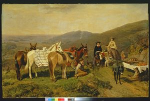 In de Malvern Hills, 1858