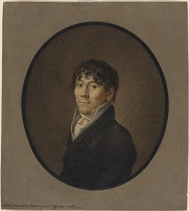 Portret van de vader van de kunstenaar door Friedrich Wilhelm Moritz