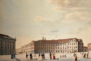 Het Koningsplein in Kassel