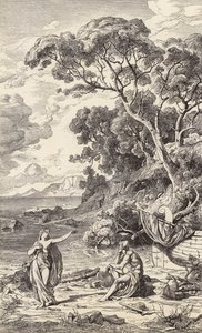 Odysseus en Calypso