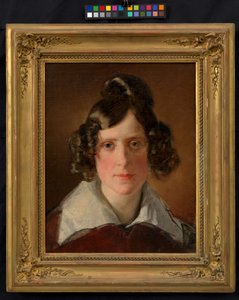 Antonie Amerling, geboren Kaltenthaler (Amerlings eerste vrouw) door Friedrich von Amerling
