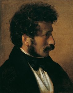 De schilder Theodor Alconiè