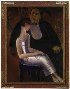 Portret van Paul-Gustave Van Hecke en zijn vrouw Norine door Frits van den Berghe
