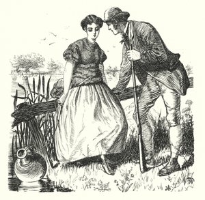 Primrose Tijd en Sneeuw Tijd (gravure)