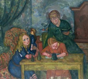 De kinderkamer door Fritz Friedrichs