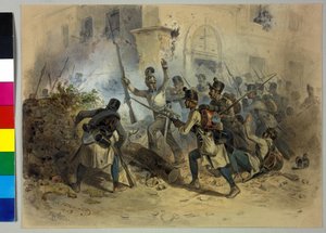 Stedelijke oorlogvoering 1848 door Fritz L