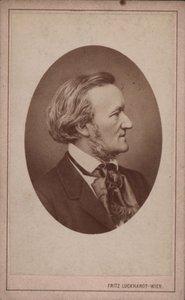 Portret van de Componist Richard Wagner 1813-1883, ca. 1875