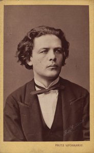 Portret van de componist Anton Rubinstein 1829-1894, ca. 1870 door Fritz Luckhardt