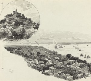 Blankenese door Fritz Stoltenberg