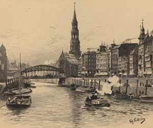 Dovenfleet met Katharinenkirche