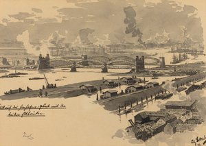 Vrijhaven met de Elbbruggen