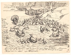 De andere eenden... door Fritz Syberg