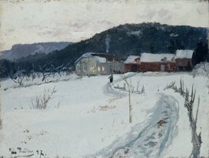 Grini, Upper Maja boerderij door Fritz Thaulow