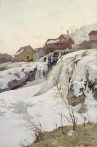 Haug watervallen