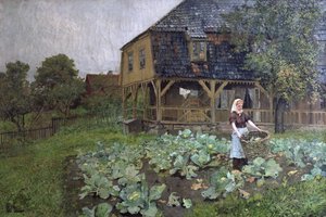 Het landhuis op Grunerloekka