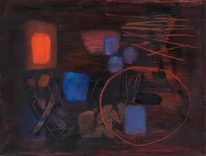 Zonder titel door Fritz Winter