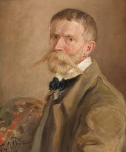 Zelfportret door Fritz von Uhde