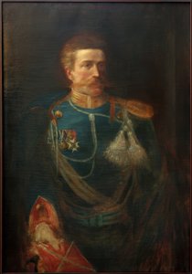 Zelfportret in uniform