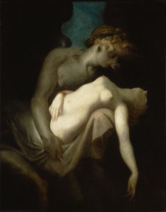 Cupido en Psyche, ca. 1810 door Füssli