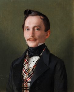 Portret van Vladimir Ivanovich Benkendorf 1807-1864, 1845 door Fyodor Andreevich Tulov