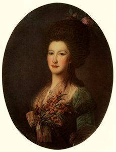 Portret van gravin J. V. Santi