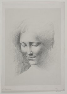 Vrouwenhoofd door G.F. Clement