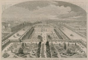 De tuinen van de Tuinbouwvereniging in Kensington Gore door G.F. Sargent