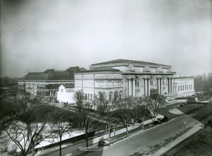 Het Metropolitan Museum of Art vanuit het zuidoosten, New York City, 1909