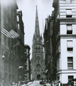 Wall Street, New York City door G.P. Hall und Sohn