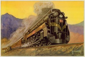 Canadian National Railway, Express Gestroomlijnde Locomotief No 6400, 4-8-4