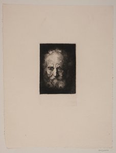 Oude man. Studie naar Rembrandt door G.V. Blom