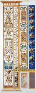 Paneel van de Raphael Loggia in het Vaticaan, uit 