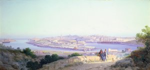 Het Infanteriekamp in Lazaretto, Malta door G. Gianni