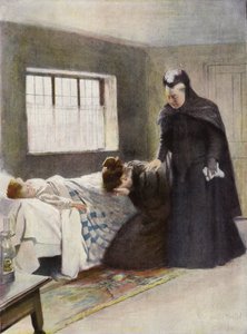 Karakter van koningin Victoria: Sympathie (kleur litho) door G. Grenville Manton