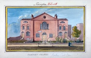 Camden Chapel, East Lane, Southwark, Londen, 1825