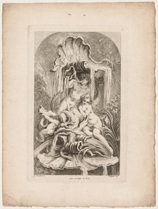 Boek der Fonteinen: Nr. 2, ca. 1736 door Gabriel Huquier
