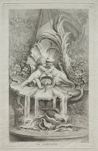Boek der Fonteinen: Nr. 3, ca. 1736 door Gabriel Huquier