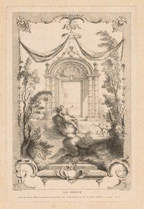 De Godin, Diana op de Wolken door Gabriel Huquier