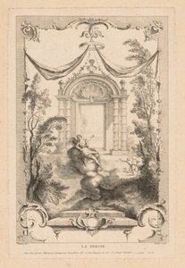 De Godin, Diana op de Wolken door Gabriel Huquier