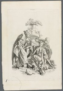 De zintuigen: Aanraking naar Boucher, 1700s