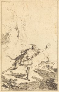 Gezant naar M. de Saint-Denis door M. de Belle-Isle, Gevangene [links]