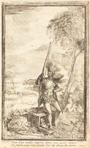 Frontispice: allegorische compositie
