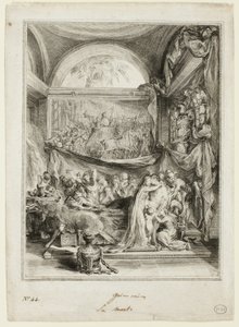De dood van Germanicus, uit het Spectacle de l